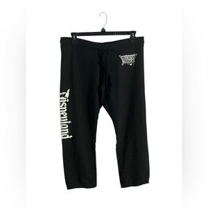 Disney Black Sweatpants with Believe in magic Print